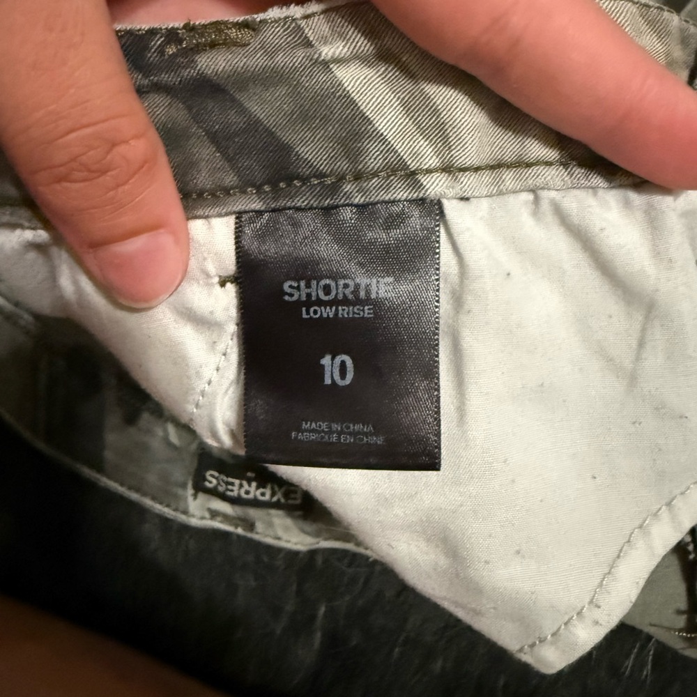 Camo shorts